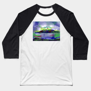 Mountain Painting Baseball T-Shirt